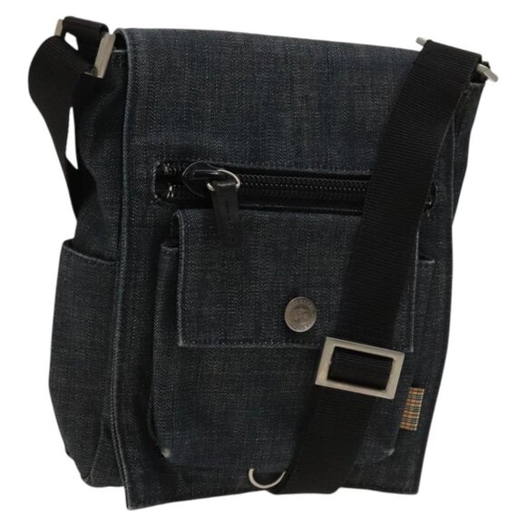 Burberrys Blue Label Shoulder Bag Denim Blue - Picture 1 of 15